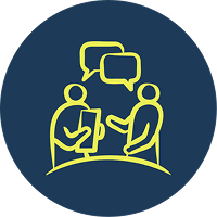 Structured interviews icon